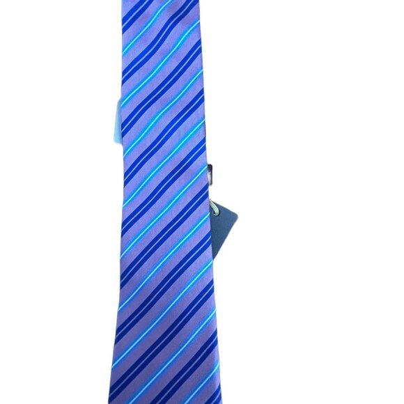 CANALI STRIPED TIE 100% SILK NEW - Picture 14 of 14